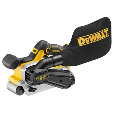 Акумулаторен лентов шлайф DeWALT  без батерия и зарядно, 18 V, 198-320 м/мин, 533x75 мм, DCW220N