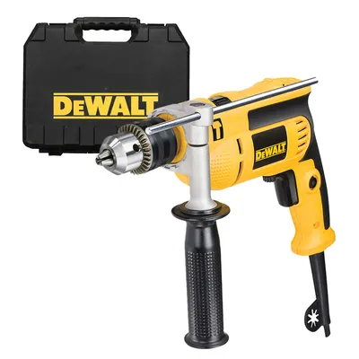 Ударна бормашина DeWALT кабелна 650 W, 8.6 Nm, 0-2800 об./мин, 1.5-13 мм, DWD024K