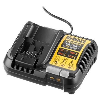 Зарядно устройство DeWALT за акумулаторни Li-Ion батерии 12-18 V, 230 V, DCB1104