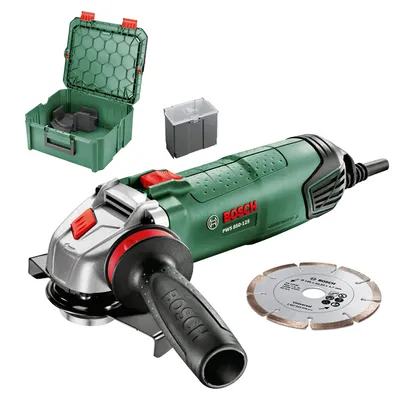 Електрически ъглошлайф Bosch 850 W, 125 мм, 12 000 об./мин, PWS 850-125