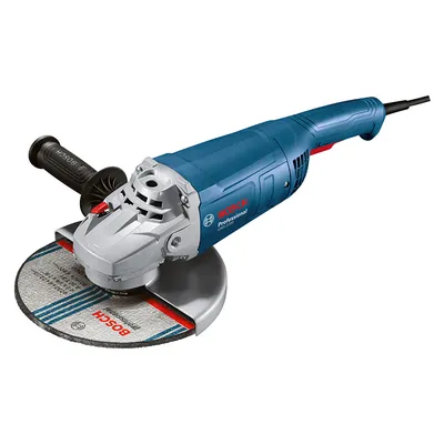Електрически ъглошлайф Bosch с плавен старт 2200 W, 180 мм, 6500-8500 об./мин, GWS 2200-180