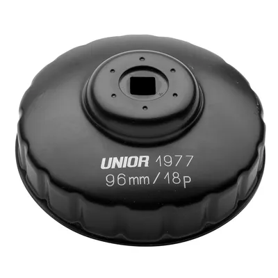 Ключ Unior за маслен филтър 96x36.8 мм, квадрат 3/8", 18 точки, 1977/6
