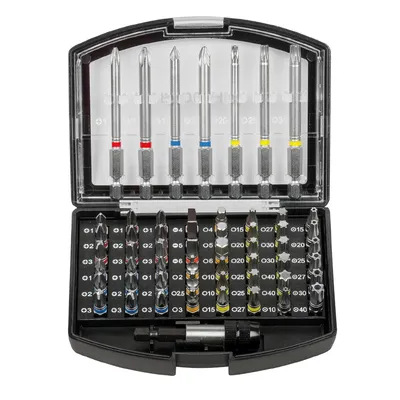 Комплект битове Projahn PH/PZ/SB/TX/SW с магнитен държач  1/4", 56 бр.