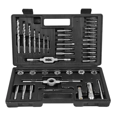 Комплект метчици и плашки Projahn метрична резба  M3-M12 мм, HSS, 40 бр.
