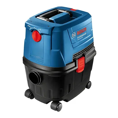 Прахосмукачка Bosch за сухо и мокро почистване 1100 W, 3180 л/мин, 15 л, GAS 15