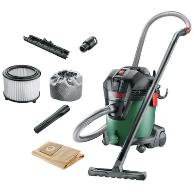 Прахосмукачка Bosch за сухо и мокро почистване 1200 W, 4200 л/мин, 20 л, AdvancedVac 20