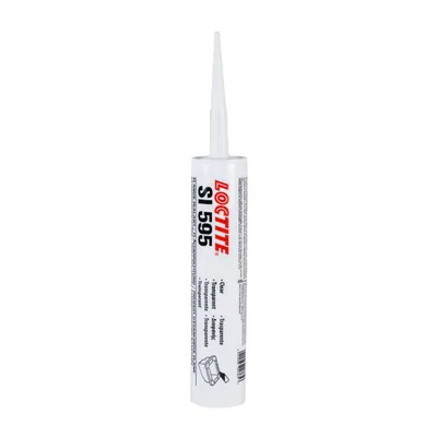 Силикон лепило Loctite уплътнително термо- и маслоустойчиво  310 мл, прозрачно, SI 595
