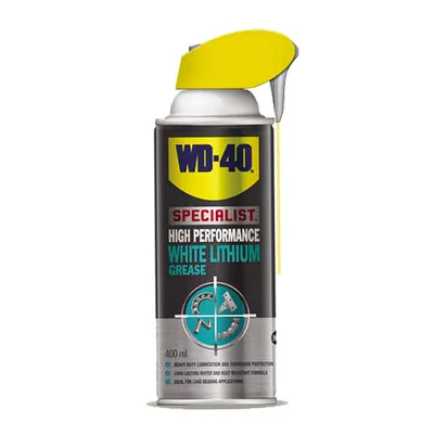 Спрей грес WD-40 литиева 0.4 л, бяла
