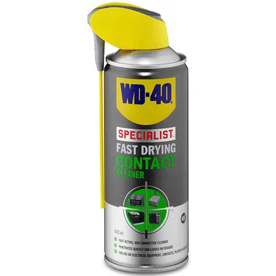 Спрей за почистване WD-40 на електрически връзки  0.4 л, Specialist