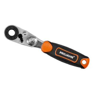 Тресчотка Projahn реверсивна, с палец 1/4", 88 мм