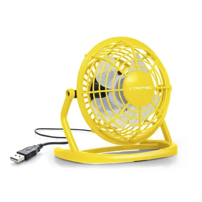 Вентилатор за стая Trotec 2.5 W, ф 100 мм, жълт, TVE 1Y