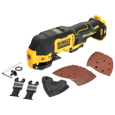 Акумулаторен мултифункционален инструмент DeWALT  без батерия и зарядно, 12 V, 0-18 000 вибр./мин, DCS353N