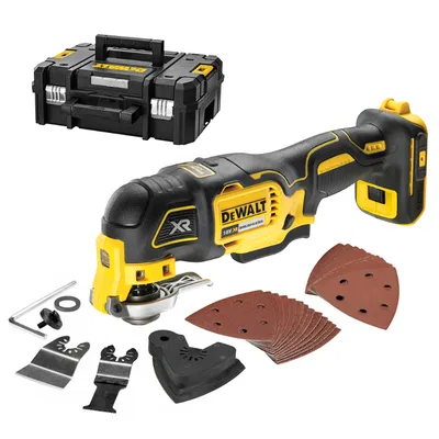 Акумулаторен мултифункционален инструмент DeWALT  без батерия и зарядно, 18 V, 0-20 000 вибр./мин, DCS356NТ