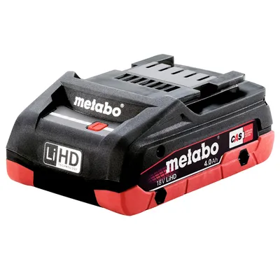 Акумулаторна батерия Metabo Li-Ion за електроинструменти 18 V, 4 Ah, LIHD 18 V