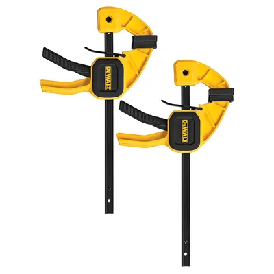 Бързодействаща стяга DeWALT с пластмасови челюсти 2 бр., 62x150 мм, DWHT0-83149