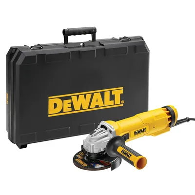Електрически ъглошлайф DeWALT  1200 W, 125 мм, 11 000 об./мин, DWE4217KD