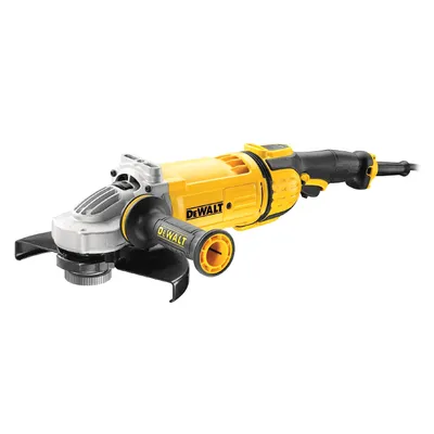 Електрически ъглошлайф DeWALT с плавен старт 2600 W, 230 мм, 6500 об./мин, DWE4579