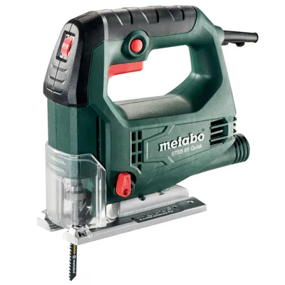 Електрически прободен трион зеге Metabo с плавно регулиране  450 W, 600-3000 хода/мин, 18 мм, STEB 65 Quick