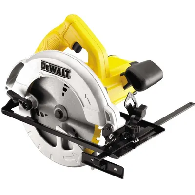 Електрически ръчен циркуляр DeWALT  1200 W, ф 165 мм, 5500 об./мин, DWE550