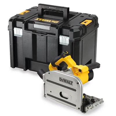 Електрически ръчен циркуляр DeWALT    1300 W, ф 165 мм, 1750-4000 об./мин, DWS520KT