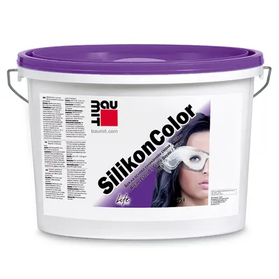 Фасадна боя Baumit силиконова  5 л, цвят по заявка, SilikonColor