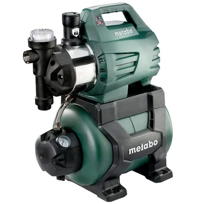 Хидрофорна помпа Metabo с електронен пресостат 8 м, 4.5 м3/ч, 24 л, 48 м, 1 ", HWW 4500/25 Inox