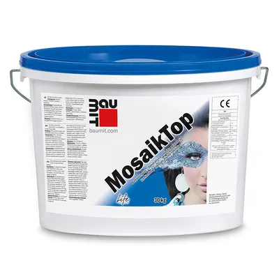 Мазилка Baumit мозаечна фасадна 25 кг, 2 мм, MosaikTop