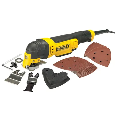 Мултифункционален инструмент DeWALT  300 W, 0-22 000 вибр./мин, DWE315