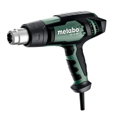 Пистолет за горещ въздух Metabo електрически  1600 W, 230 V, 450 л/мин, 500 °C, HG 16-500