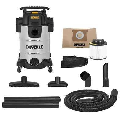 Прахосмукачка DeWALT за сухо и мокро почистване  750 W, 230 V, 138.6 м3/ч, 30 л, DXV30SAPTA
