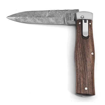 Сгъваем нож Mikov универсален с кожен калъф 95/120 мм, Predator 241-DD-1/KP