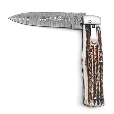 Сгъваем нож Mikov универсален с кожен калъф 95/120 мм, Predator 241-DP-1/KP