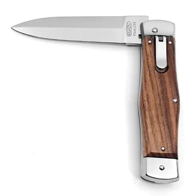 Сгъваем нож Mikov универсален с кожен калъф 95/120 мм, Predator 241-ND-1/Hammer