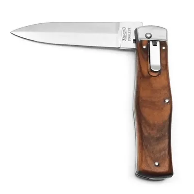 Сгъваем нож Mikov универсален с кожен калъф 95/120 мм, Predator 241-ND-1/KP