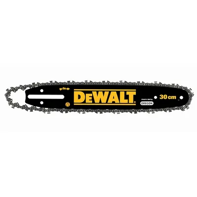Шина DeWALT за верижен трион комплект с верига 30 см, DT20665