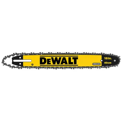 Шина DeWALT за верижен трион комплект с верига 40 см, DT20660