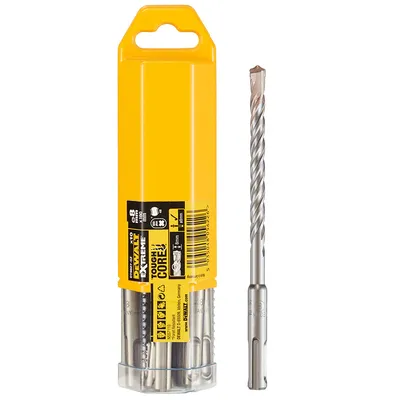 Свредло за бетон DeWALT SDS-plus комплект 8 мм, 100/160 мм, 10 бр., Extreme 2