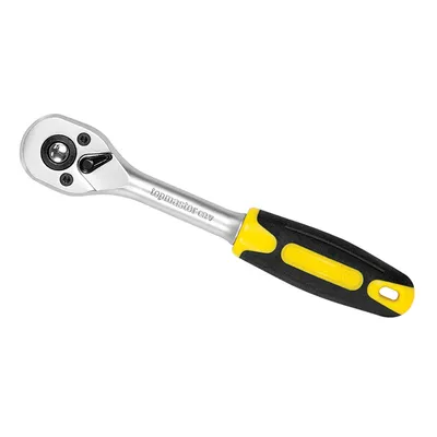 Тресчотка Topmaster реверсивна, с палец  1/4", 155 мм