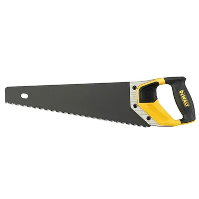 Дърводелски трион DeWALT със закалени зъби  380 мм, 8 TPI, DWHT0-20544