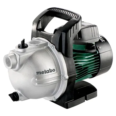 Центробежна самозасмукваща помпа Metabo за вода  0.3-3.3 м3/ч, 45-8 м, 1 ", 8 м, P 3300 G