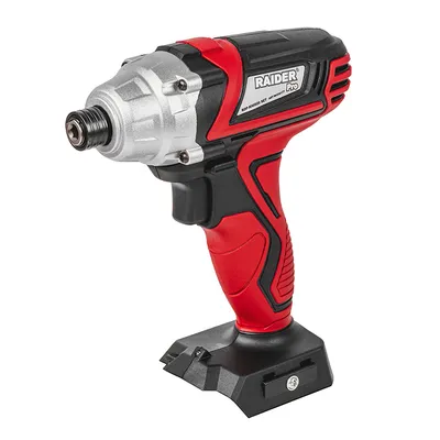 Акумулаторен винтоверт Raider ударен  без батерия и зарядно, 20 V, 140 Nm, 1/4", шестостен, RDP-KHID20