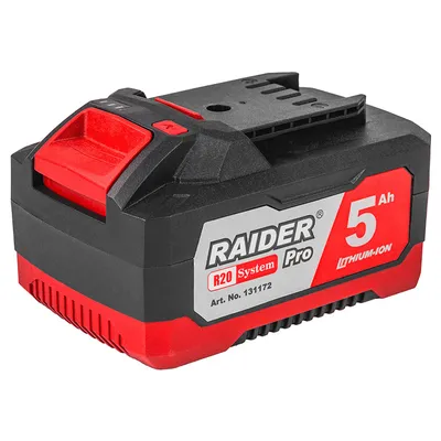Акумулаторна батерия Raider Li-Ion за електроинструменти  20 V, 5 Ah, R20