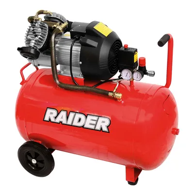 Електрически компресор Raider  3 к.с., 100 л, 310 л/мин, 8 bar, RD-AC03