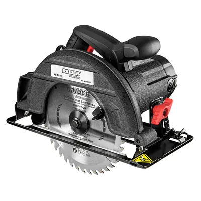 Електрически ръчен циркуляр Raider 1300 W, ф 185 мм, 4700 об./мин, RD-CS31