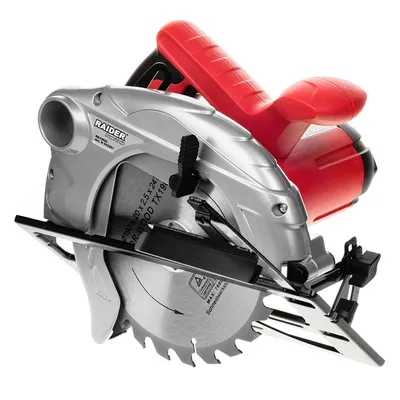 Електрически ръчен циркуляр Raider 1500 W, ф 190 мм, 4700 об./мин, RD-CS22