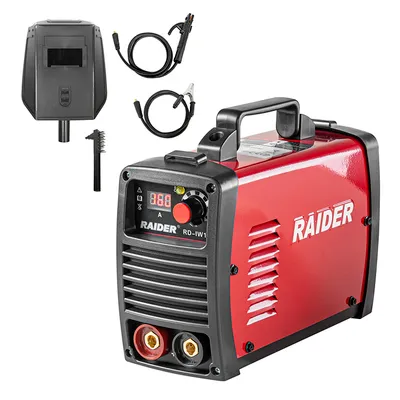 Електрожен Raider инверторен MMA с опция за TIG 160 A, 230 V, 1.5-4 мм, RD-IW180 e-Line