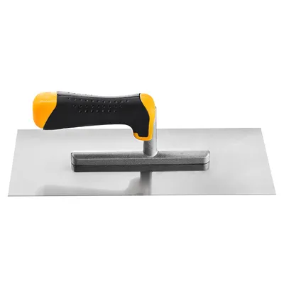 Маламашка Kaem за мазилка права неръждаема стомана, 280х120 мм, Hardy Working Tools