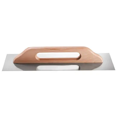Маламашка Kaem за мазилка права неръждаема стомана, 380х130 мм, Hardy Working Tools