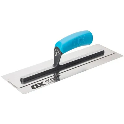 Маламашка OX за мазилка права неръждаема стомана, 355х110 мм, Pro Ultraflex