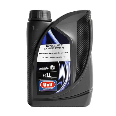 Масло Unil четиритактово  1 л, Opaljet Longlife 4 5W30
